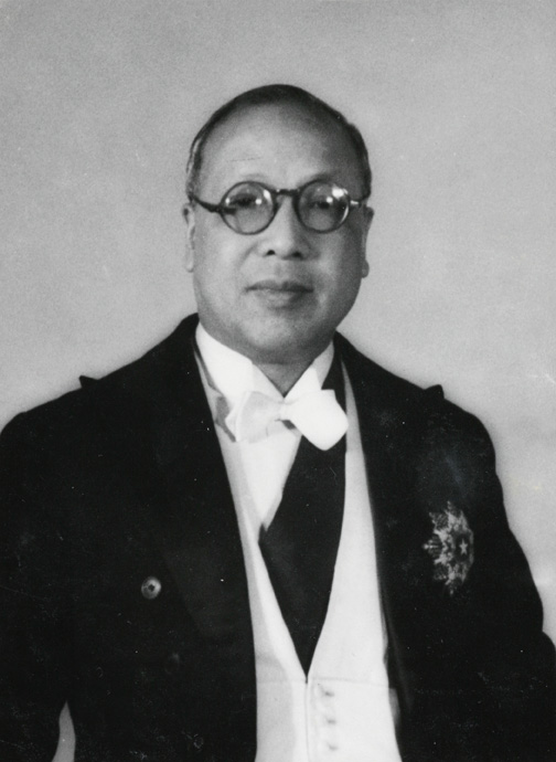 Fu Bingchang in full uniform. Moscow, circa 1945.