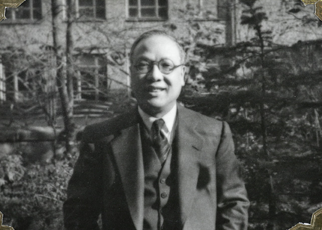 Fu Bingchang in Moscow, 1943.